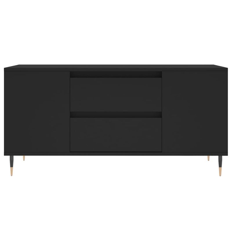 Casa si Gradina - Mobilier - Mese si birouri - Masute de cafea - Masuta de cafea, negru, 102x44,5x50 cm, lemn prelucrat - Infinity.ro