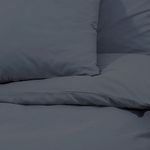 Casa si Gradina - Textile si covoare - Lenjerii de pat - Seturi de lenjerie - Set cu husa de pilota, antracit, 135x200 cm, microfibra - Infinity.ro
