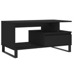Casa si Gradina - Mobilier - Mese si birouri - Masute de cafea - Masuta de cafea, negru, 90x49x45 cm, lemn compozit - Infinity.ro