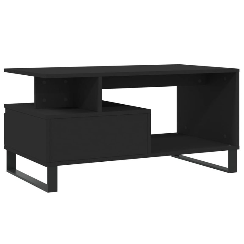 Casa si Gradina - Mobilier - Mese si birouri - Masute de cafea - Masuta de cafea, negru, 90x49x45 cm, lemn compozit - Infinity.ro
