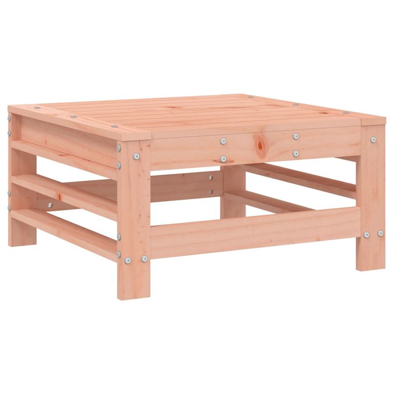 Casa si Gradina - Gradina si terasa - Mobilier exterior - Canapele si fotolii gradina - Taburet de gradina cu perna, lemn masiv douglas - Infinity.ro