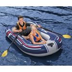 Sport si Outdoor - Sporturi acvatice - Rafting, caiac si canoe - Bestway Barca gonflabila Hydro-Force cu pompa si vasle albastru - Infinity.ro