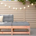 Casa si Gradina - Gradina si terasa - Mobilier exterior - Canapele si fotolii gradina - Taburet de gradina cu perna, lemn masiv douglas - Infinity.ro