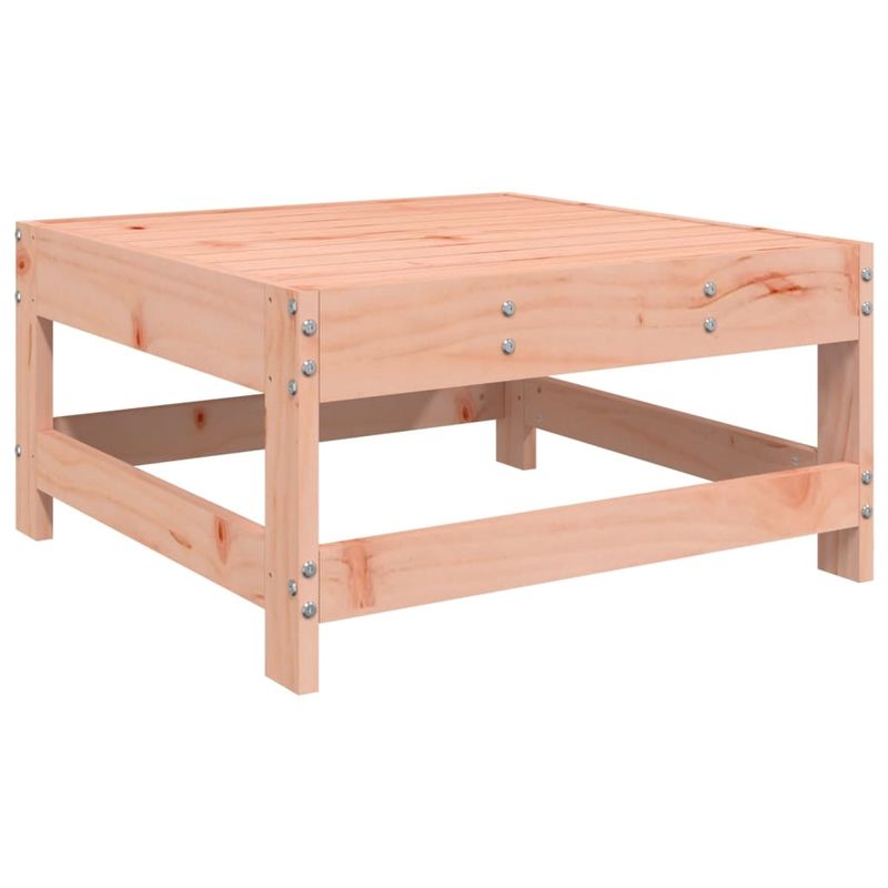 Casa si Gradina - Gradina si terasa - Mobilier exterior - Canapele si fotolii gradina - Taburet de gradina cu perna, lemn masiv douglas - Infinity.ro