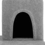 Petshop - Accesorii petshop - Jucarii animale - Ansambluri de joaca - Ansamblu de pisici, stalpi din funie sisal, gri deschis, 154 cm - Infinity.ro
