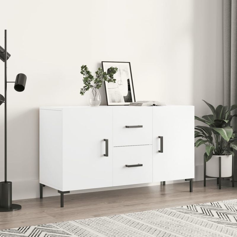 Casa si Gradina - Mobilier - Comode si corpuri - Comode - Servanta, alb, 100x36x60 cm, lemn compozit - Infinity.ro