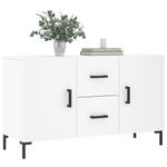 Casa si Gradina - Mobilier - Comode si corpuri - Comode - Servanta, alb, 100x36x60 cm, lemn compozit - Infinity.ro