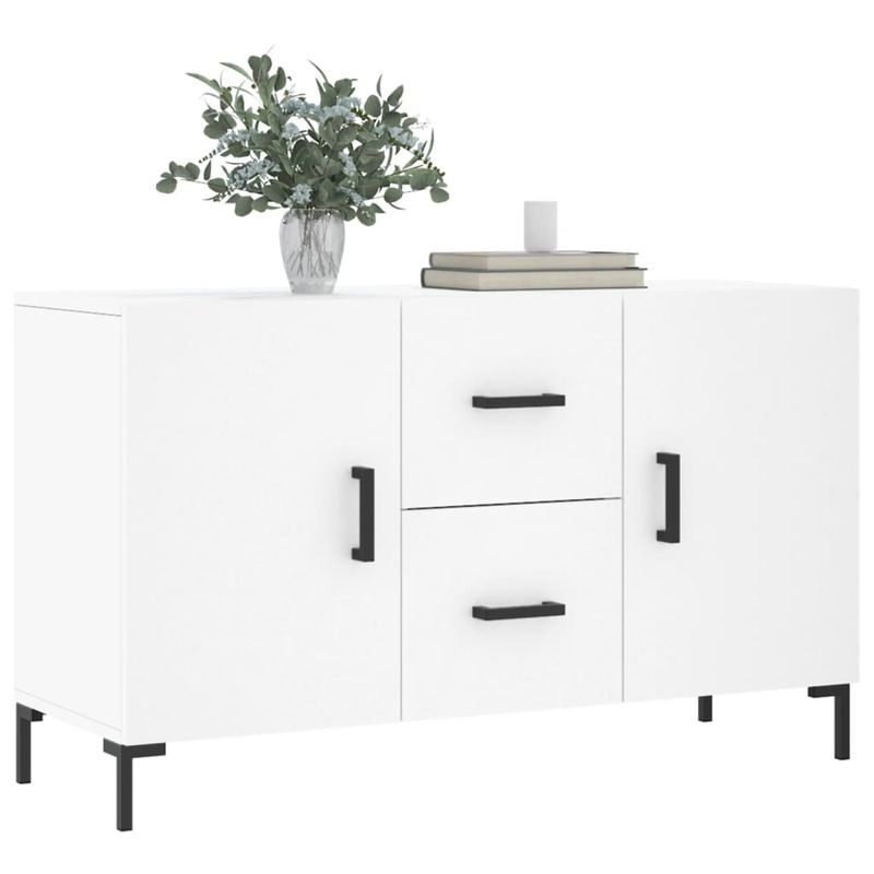 Casa si Gradina - Mobilier - Comode si corpuri - Comode - Servanta, alb, 100x36x60 cm, lemn compozit - Infinity.ro