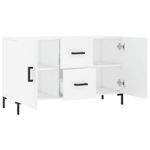 Casa si Gradina - Mobilier - Comode si corpuri - Comode - Servanta, alb, 100x36x60 cm, lemn compozit - Infinity.ro