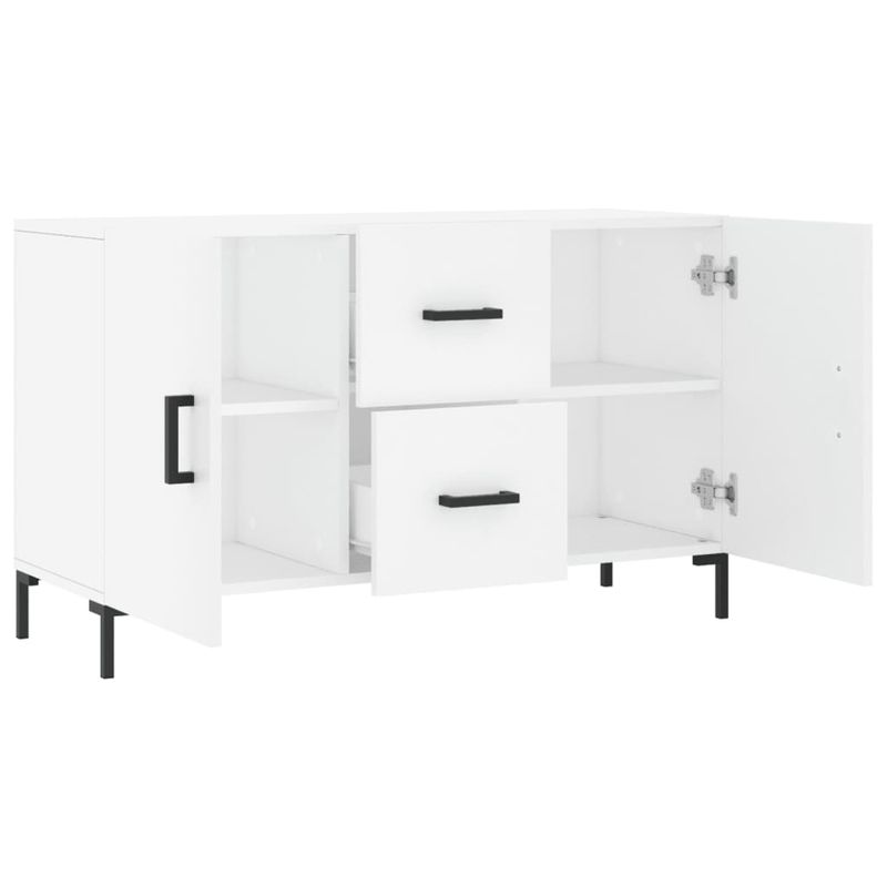 Casa si Gradina - Mobilier - Comode si corpuri - Comode - Servanta, alb, 100x36x60 cm, lemn compozit - Infinity.ro