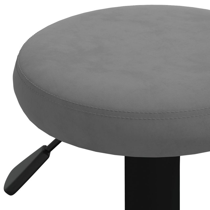 Casa si Gradina - Mobilier - Scaune si fotolii - Scaune - Scaune de bar, 2 buc., gri inchis, catifea - Infinity.ro