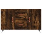 Casa si Gradina - Mobilier - Comode si corpuri - Comode - Servanta, stejar fumuriu, 100x36x60 cm, lemn compozit - Infinity.ro
