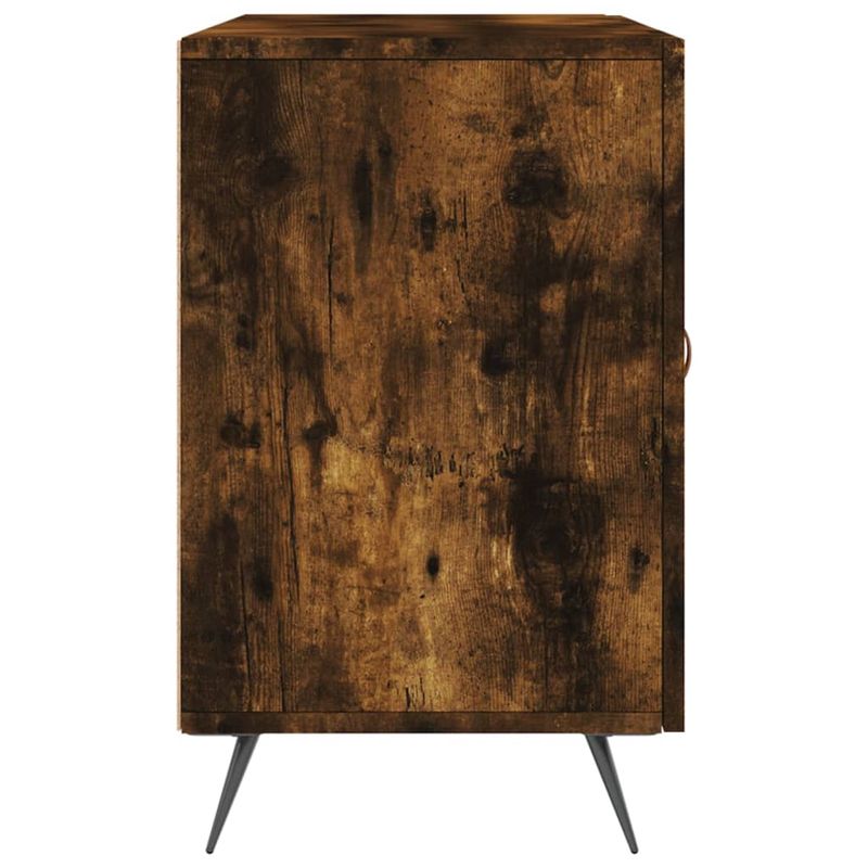 Casa si Gradina - Mobilier - Comode si corpuri - Comode - Servanta, stejar fumuriu, 100x36x60 cm, lemn compozit - Infinity.ro