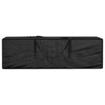 Casa si Gradina - Textile si covoare - Huse pentru mobilier - Geanta depozitare perne gradina, negru 135x40x55 cm polietilena - Infinity.ro