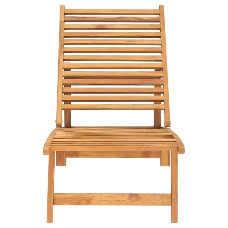 Casa si Gradina - Gradina si terasa - Mobilier exterior - Scaune si sezlonguri gradina - Sezlong, lemn masiv de tec - Infinity.ro