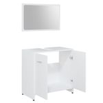 Casa si Gradina - Mobilier - Seturi de mobilier - Seturi baie - Set mobilier de baie, 4 piese, alb, lemn prelucrat - Infinity.ro