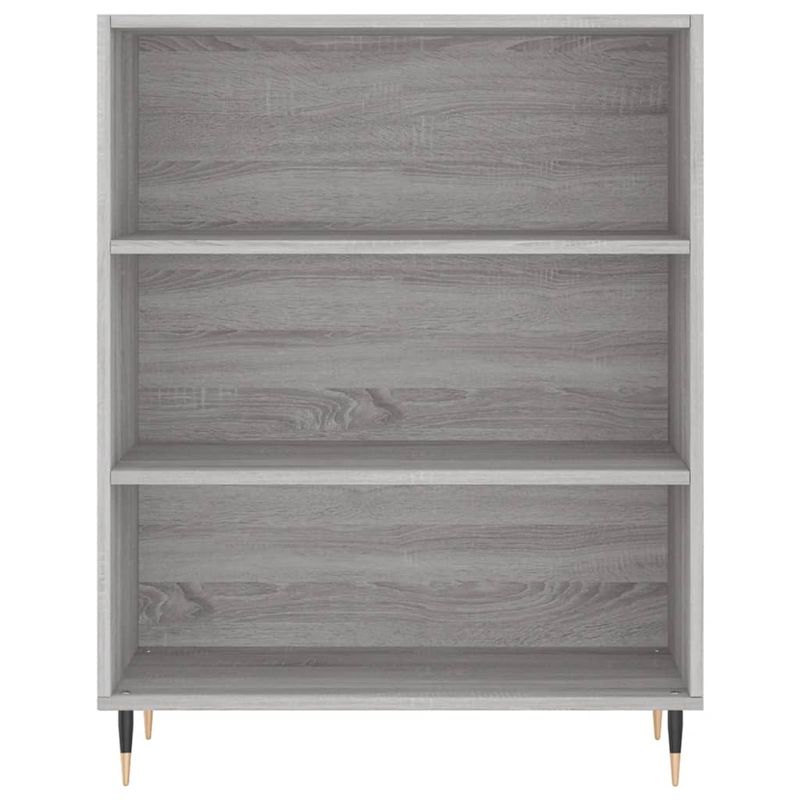 Casa si Gradina - Mobilier - Biblioteci si rafturi - Biblioteci - Biblioteca, sonoma gri, 69,5x32,5x90 cm, lemn compozit - Infinity.ro
