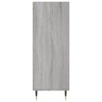 Casa si Gradina - Mobilier - Biblioteci si rafturi - Biblioteci - Biblioteca, sonoma gri, 69,5x32,5x90 cm, lemn compozit - Infinity.ro