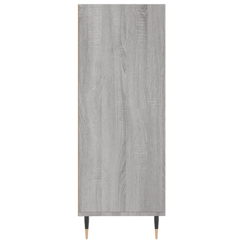 Casa si Gradina - Mobilier - Biblioteci si rafturi - Biblioteci - Biblioteca, sonoma gri, 69,5x32,5x90 cm, lemn compozit - Infinity.ro
