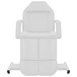 Ingrijire personala si Cosmetice - Sanatate si wellness - Articole wellness - Fotolii de masaj - Scaun tratament infrumusetare, alb, 180x62x78 cm, piele eco - Infinity.ro