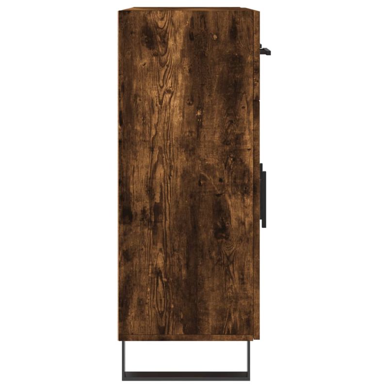 Casa si Gradina - Mobilier - Comode si corpuri - Comode - Servanta, stejar fumuriu, 69,5x34x90 cm, lemn compozit - Infinity.ro