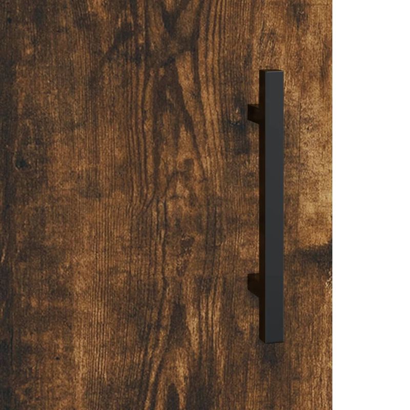 Casa si Gradina - Mobilier - Comode si corpuri - Comode - Servanta, stejar fumuriu, 69,5x34x90 cm, lemn compozit - Infinity.ro
