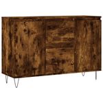 Casa si Gradina - Mobilier - Comode si corpuri - Comode - Servanta, stejar fumuriu, 104x35x70 cm, lemn prelucrat - Infinity.ro