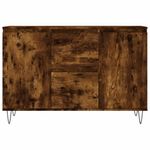 Casa si Gradina - Mobilier - Comode si corpuri - Comode - Servanta, stejar fumuriu, 104x35x70 cm, lemn prelucrat - Infinity.ro