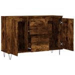 Casa si Gradina - Mobilier - Comode si corpuri - Comode - Servanta, stejar fumuriu, 104x35x70 cm, lemn prelucrat - Infinity.ro