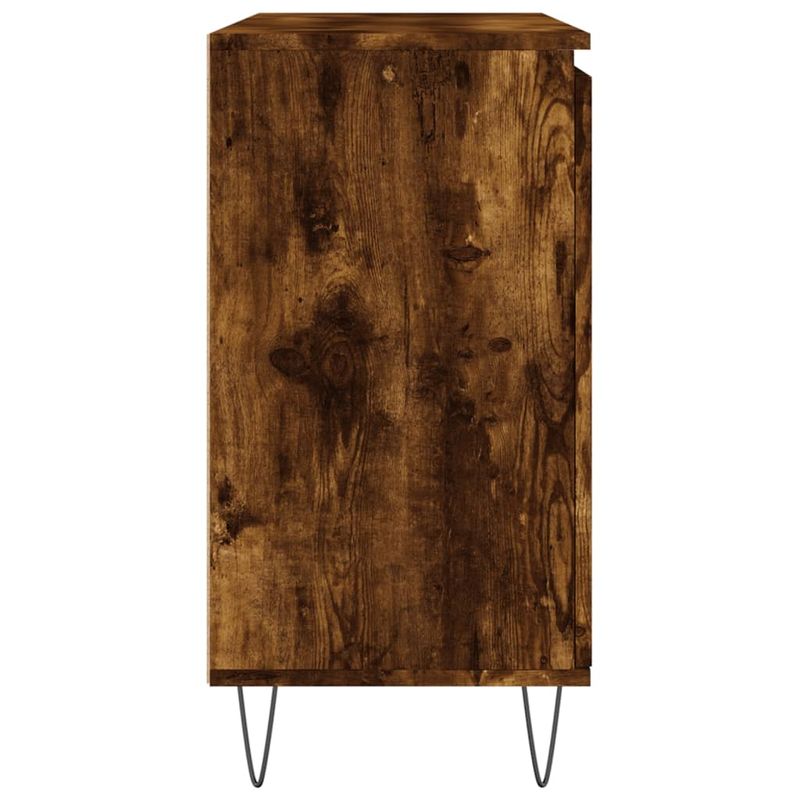 Casa si Gradina - Mobilier - Comode si corpuri - Comode - Servanta, stejar fumuriu, 104x35x70 cm, lemn prelucrat - Infinity.ro