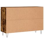 Casa si Gradina - Mobilier - Comode si corpuri - Comode - Servanta, stejar fumuriu, 104x35x70 cm, lemn prelucrat - Infinity.ro