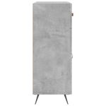 Casa si Gradina - Mobilier - Comode si corpuri - Comode - Servanta, gri beton, 69,5x34x90 cm, lemn compozit - Infinity.ro