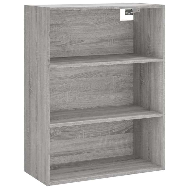 Casa si Gradina - Mobilier - Comode si corpuri - Comode - Dulap inalt, gri sonoma, 69,5x34x180 cm, lemn compozit - Infinity.ro