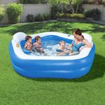 Casa si Gradina - Gradina si terasa - Mobilier exterior - Scaune si sezlonguri gradina - Bestway Piscina Family Fun, 213x206x69 cm - Infinity.ro