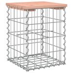 Casa si Gradina - Gradina si terasa - Mobilier exterior - Bancute de gradina - Banca de gradina, 33x31x42 cm, lemn masiv Douglas - Infinity.ro