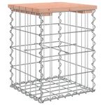 Casa si Gradina - Gradina si terasa - Mobilier exterior - Bancute de gradina - Banca de gradina, 33x31x42 cm, lemn masiv Douglas - Infinity.ro