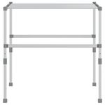 Market - Spalare si intretinere rufe - Uscatoare de rufe si accesorii - Uscator de rufe, 83x(50-55)x(40-85) cm, aluminiu - Infinity.ro
