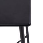 Casa si Gradina - Mobilier - Seturi de mobilier - Seturi bucatarie - Set mobilier de bar, 3 piese, negru, plastic - Infinity.ro