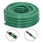 Casa si Gradina - Gradinarit si plante - Instalatii si accesorii pentru irigatii - Furtunuri de gradina si accesorii - Furtun de gradina cu set de racorduri, verde, 0,9", 10 m, PVC - Infinity.ro