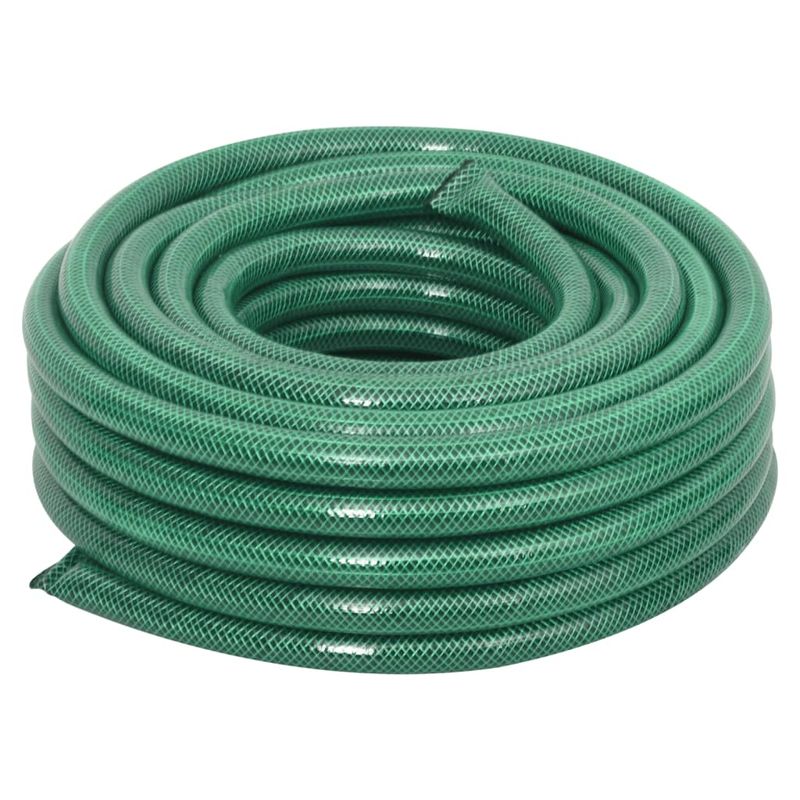 Casa si Gradina - Gradinarit si plante - Instalatii si accesorii pentru irigatii - Furtunuri de gradina si accesorii - Furtun de gradina cu set de racorduri, verde, 0,9", 10 m, PVC - Infinity.ro