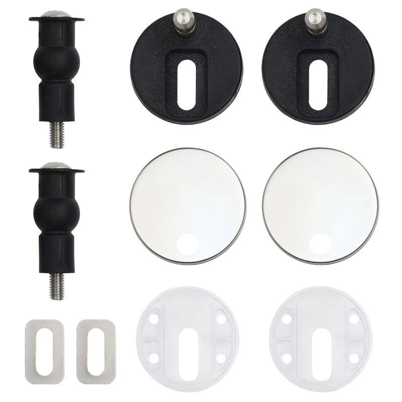 Casa si Gradina - Sanitare - Obiecte sanitare - Vase de toaleta - Scaune WC, capac silentios, 2 buc., MDF, model maritim - Infinity.ro