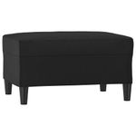 Casa si Gradina - Mobilier - Scaune si fotolii - Tabureti - Taburet, negru, 70x55x41 cm, piele ecologica - Infinity.ro