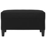 Casa si Gradina - Mobilier - Scaune si fotolii - Tabureti - Taburet, negru, 70x55x41 cm, piele ecologica - Infinity.ro
