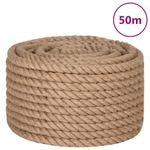 Casa si Gradina - Constructii - Feronerie si accesorii - Sfoara si lanturi - Funie de iuta 50 m lungime, 24 mm grosime - Infinity.ro