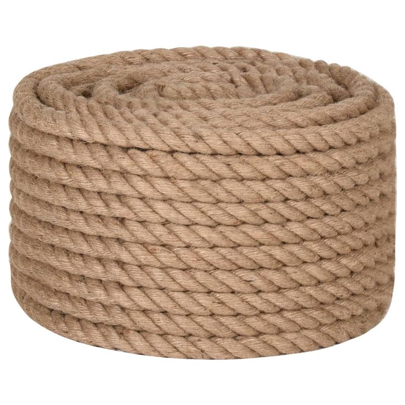 Casa si Gradina - Constructii - Feronerie si accesorii - Sfoara si lanturi - Funie de iuta 50 m lungime, 24 mm grosime - Infinity.ro