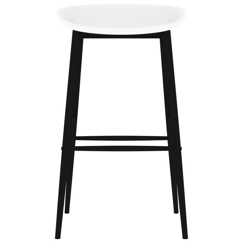 Casa si Gradina - Mobilier - Seturi de mobilier - Seturi bucatarie - Set mobilier de bar, 5 piese, negru si alb - Infinity.ro