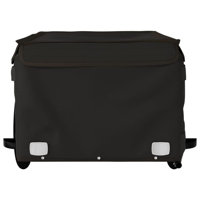 Sport si Outdoor - Ciclism - Accesorii pentru biciclete - Remorci biciclete - Remorca pentru biciclete, negru, 45 kg, fier, mărime 124x62.5x52 cm - Infinity.ro