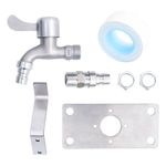 Casa si Gradina - Gradinarit si plante - Instalatii si accesorii pentru irigatii - Furtunuri de gradina si accesorii - Coloana de apa de gradina, 80 cm, otel inoxidabil, rotund - Infinity.ro