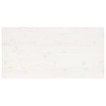 Casa si Gradina - Mobilier - Feronerie si accesorii mobila - Blat de masa alb 100x60x2,5 cm lemn masiv de pin dreptunghiular - Infinity.ro