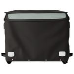 Sport si Outdoor - Ciclism - Accesorii pentru biciclete - Remorci biciclete - Remorca pentru biciclete, negru și gri, 45 kg, fier, mărime 134x69x59 cm - Infinity.ro